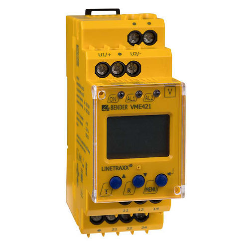 Relais de surveillance de sous-tension - LINETRA ® VME421H series - BENDER - de surtension / de fréquence / 1NO/NF