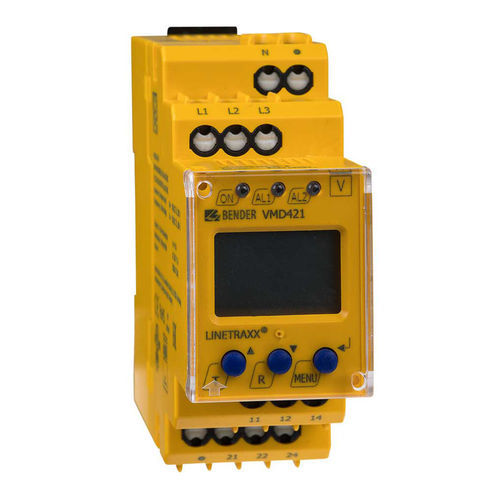 Relais de surveillance de surtension - LINETRA ® VMD421H series - BENDER - de fréquence / d'ordre de phases / de déséquilibre de phases
