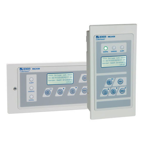 Indicateur d'alarme pour applications médicales - COMTRAXX® MK2430 - BENDER - à distance