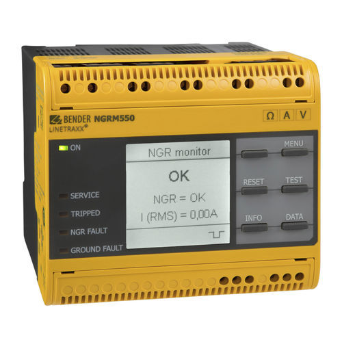 Système de surveillance de résistance de mise à la terre - LINETRAXX® NGRM550 - BENDER - de transformateur / Ethernet / Modbus