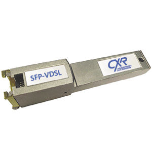 Modem VDSL2 - SFP-VDSL - CXR Networks - de données / point à point / à transmission de données en paquets