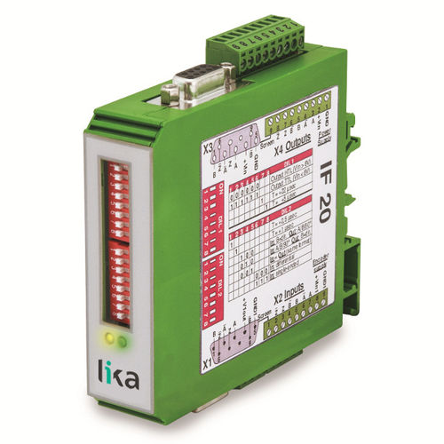 Convertisseur de signal numérique - IF20 - Lika Smart encoders & actuators - incrémental / transmetteur / numérique