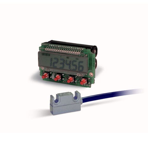Système d'affichage LCD - LD series - Lika Smart encoders & actuators - couleur / à un chiffre / de contrôle