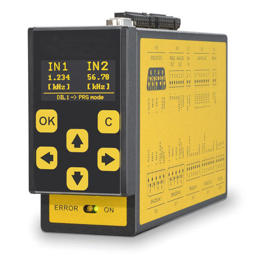 Moniteur de sécurité pour la vitesse nulle - IFS10 - Lika Smart encoders & actuators - pour le sens de rotation / pour la vitesse / SIL