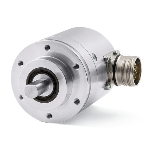 Codeur rotatif absolu - MH58S - Lika Smart encoders & actuators - magnétique / à arbre plein / analogique