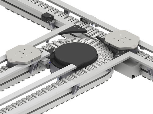 Convoyeur à chaînes - X85P - FlexLink - de positionnement / de palettes / pour applications de process