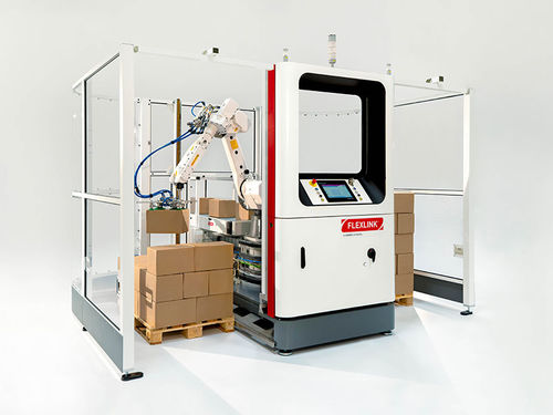 Palettiseur robotisé - RI20 - FlexLink - industriel / de cartons / pour produits laitiers