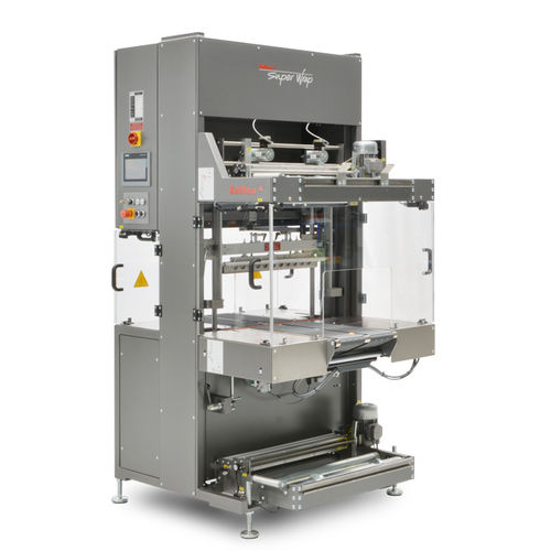 Fardeleuse totalement automatique - Super Wrap 500 - CPS&S Inc. / Kallfass USA - pour magazines et journaux / servocommandée / avec barre de soudure