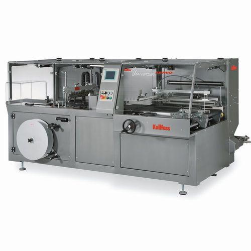 Fardeleuse soudeuse latérale - Universa 500 Servo - CPS&S Inc. / Kallfass USA - totalement automatique / pour livres / pour produits en chocolat