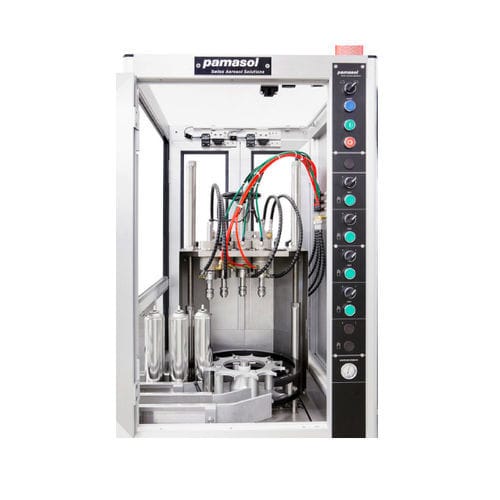 Remplisseuse automatique - 2011/100 - Pamasol Willi Mäder - de bouteilles / pour aérosol / pour gaz propulseur