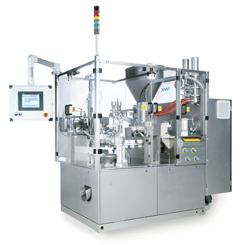 Remplisseuse automatique - TFS E Series - IWK - pour crème / pour tubes / pour crème cosmétique