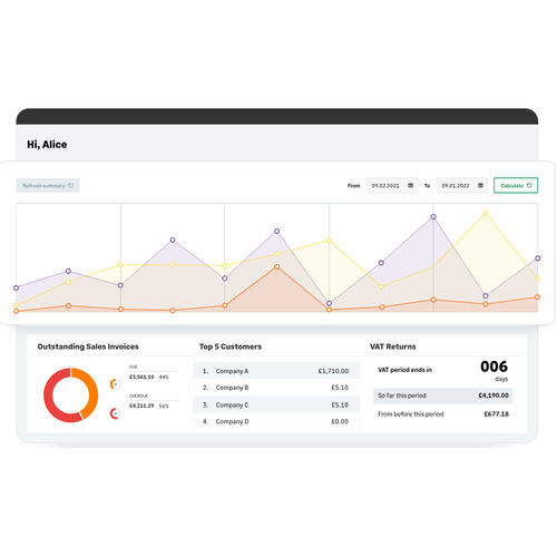 Logiciel de comptabilité - Sage Accounting - Sage bäurer GmbH - d'écoulement / temps réel / automatisé