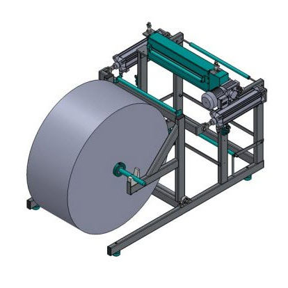 Dérouleur de film - CW 1200 - Rohde Maschinenbau GmbH - automatique / pour ligne de thermoformage