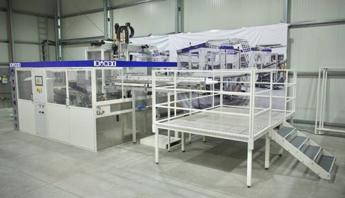 Thermoformeuse pour la production de gobelets - IML-T TWIN 500 - Rohde Maschinenbau GmbH - alimentée par rouleau / pour emballage de produits alimentaires / automatique