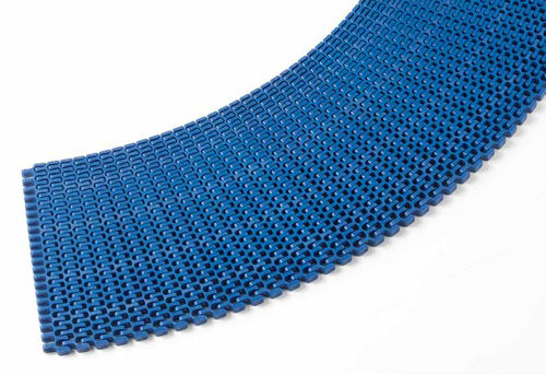 Bande de convoyeur modulaire - uni Flex ASB series - uni-chains - en plastique / pour l'industrie agroalimentaire