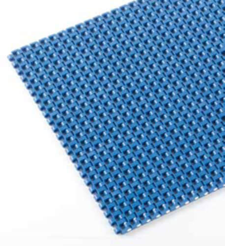 Bande de convoyeur en plastique - uni M-TTB series - uni-chains - à nervures / pour l'industrie agroalimentaire