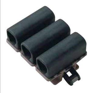Chaîne de convoyage en plastique - uni 1873 Grip D - uni-chains - à pince / à support plastique enclipsable