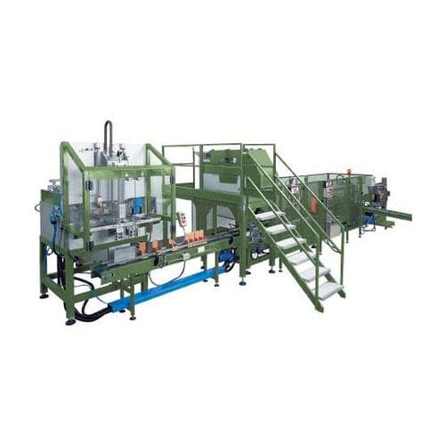 Formeuse/fermeuse de carton automatique - Box line - IMANPACK Packaging & Eco Solutions S.p.a. - colle thermofusible / ruban adhésif / fermeture par le bas