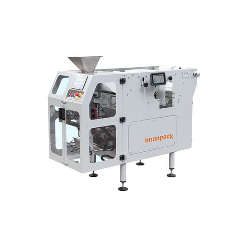 Thermoformeuse, remplisseuse, scelleuse de film plastique - Microvert SMART - IMANPACK Packaging & Eco Solutions S.p.a. - pour emballage / contrôlé par PLC / à air comprimé