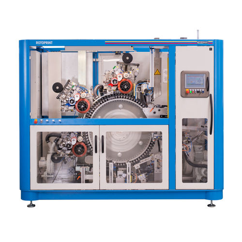 Machine de tampographie à encrier ouvert - ROTOPRINT - TAMPOPRINT GmbH - entièrement automatique / à 3 couleurs / rotative