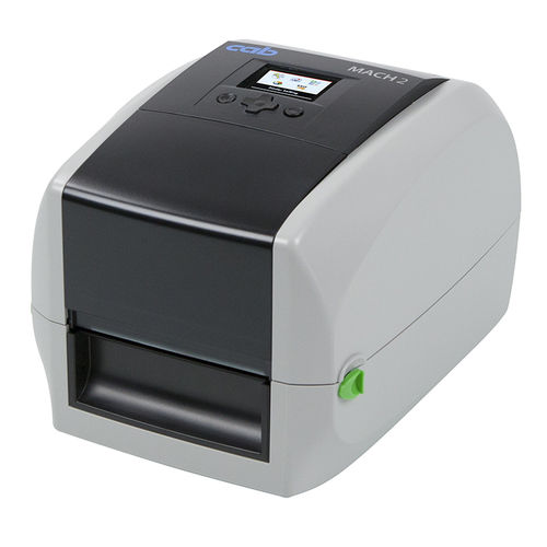 Imprimante d'étiquette à transfert thermique - MACH1 - cab Produkttechnik GmbH & Co KG - thermique directe / de bureau