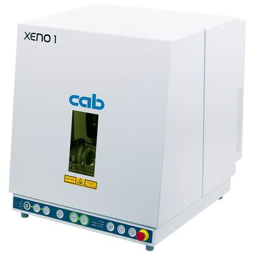 Machine de marquage laser à fibre pulsé - XENO 1 - cab Produkttechnik GmbH & Co KG - de métal / de plastique / pour métal