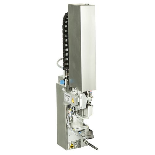 Applicateur d'étiquettes automatique - 4214 Series - cab Produkttechnik GmbH & Co KG - pour applications sur le dessus / pour applications sur le côté / pour étiquettes auto-adhésives