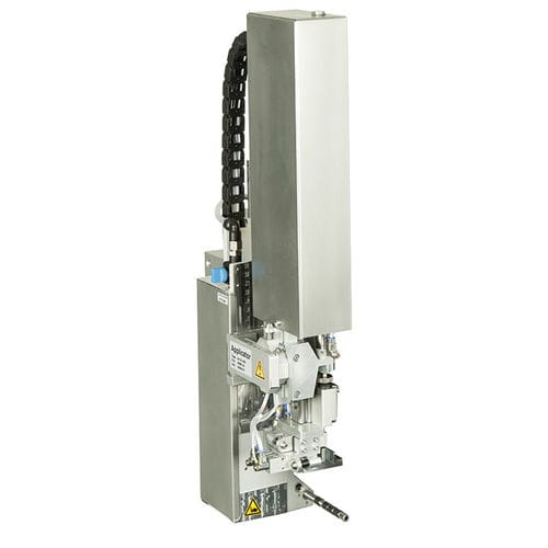 Applicateur d'étiquettes automatique - 4414  - cab Produkttechnik GmbH & Co KG - pour applications sur le dessus / pour applications sur le côté / pour étiquettes auto-adhésives