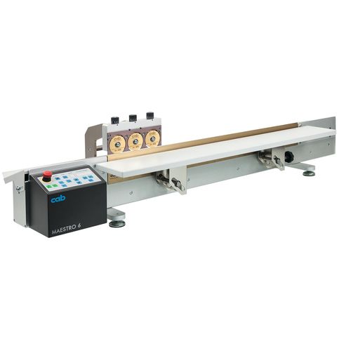 Séparateur de cartes électroniques - MAESTRO 6 - cab Produkttechnik GmbH & Co KG - à bande / automatique / en aluminium