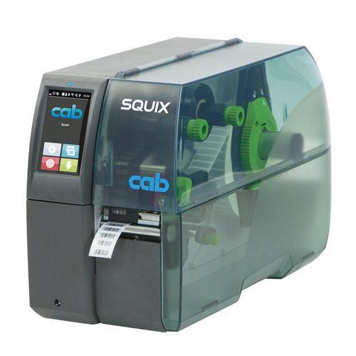 Imprimante d'étiquette à transfert thermique - SQUIX series - cab Produkttechnik GmbH & Co KG - thermique directe / rapide / industrielle
