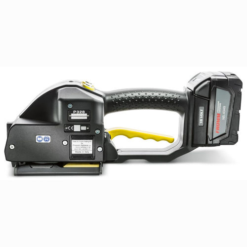 Appareil de cerclage sur batterie - P32 series - FROMM - pour feuillard en PP-PET / semi-automatique