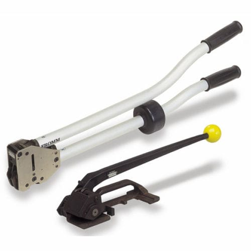 Appareil de cerclage et tendeur manuel - A4 series - FROMM - pour feuillard en acier / avec sceau