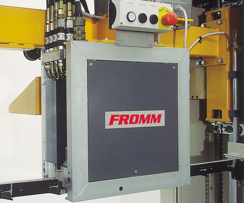 Tête de cerclage pour feuillard en acier - M100 - FROMM - sans chape / hydraulique / modulaire