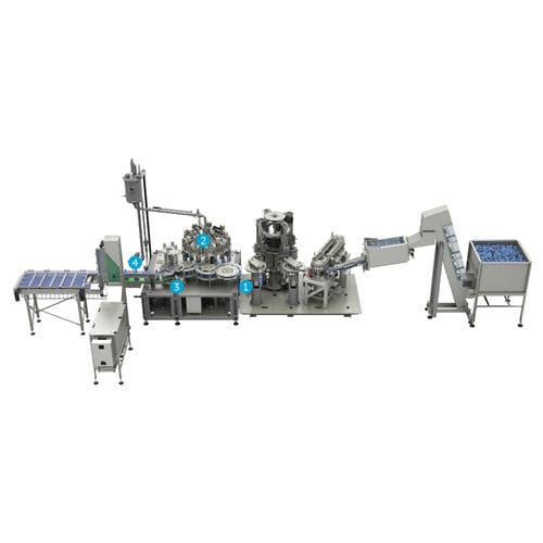 rinceuse / remplisseuse / boucheuse pour support plat - SMI Group