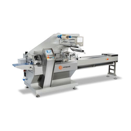 Machine d'emballage flowpack - MINIFLOW 600 EVO - MINIPACK - TORRE - automatique / horizontale / pour boulangerie industrielle