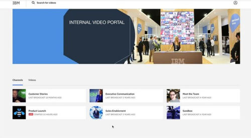 Logiciel de gestion - Video Streaming - IBM - de mesure / de qualité / de communication