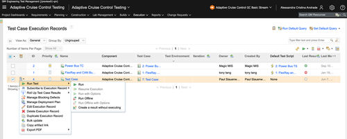 Logiciel de gestion du cycle de vie - Engineering Test Management  - IBM - de gestion d'actifs / de qualité / d'ingénierie