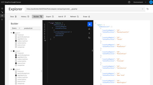 Logiciel de gestion - API Connect - IBM - d'interface / de qualité / de test