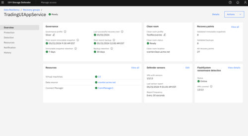 Logiciel de gestion - Storage Defender - IBM - de stockage / de sauvegarde / de protection des données