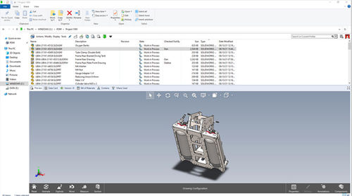 Logiciel de qualité - PDM - SOLIDWORKS - de développement / de commande / de CAO