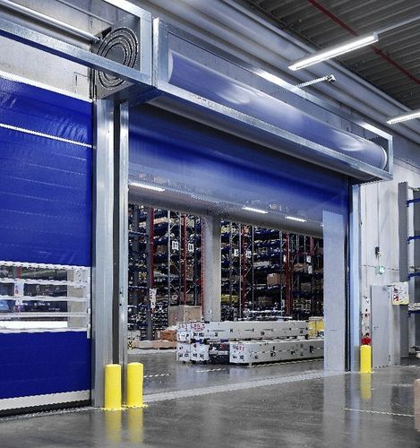 Porte à enroulement - EFA-STR® - EFAFLEX Tor- und Sicherheitssysteme GmbH & Co. KG - en aluminium / industrielle / de hangar