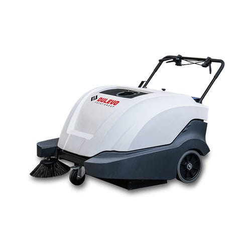 Balayeuse accompagnée - Dulevo 74 - DULEVO INTERNATIONAL - à moteur essence / à batterie / d'extérieur