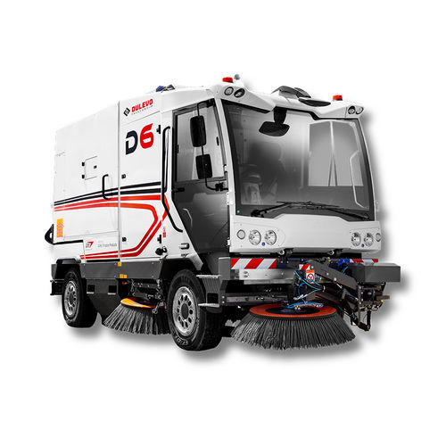 Balayeuse de voirie - Dulevo D6 - DULEVO INTERNATIONAL - autoportée / à moteur diesel / de feuilles