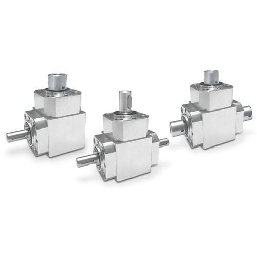 Renvoi d'angle à couple conique - 66/4UC - FIAMA - 90° / en acier inoxydable / en aluminium