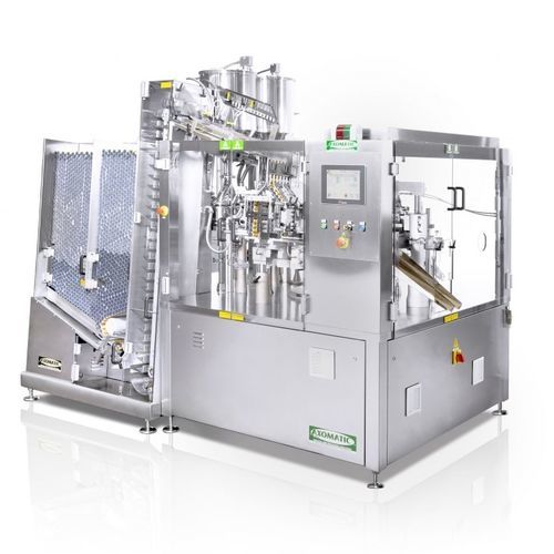 Machine de remplissage et de fermeture de tube - AXO 2600 - AXOMATIC - pour applications pharmaceutiques / pour l'industrie cosmétique