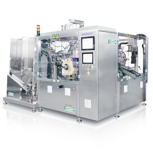 Machine de remplissage et de fermeture de tube - AXO 3600 - AXOMATIC - pour applications pharmaceutiques / pour l'industrie cosmétique
