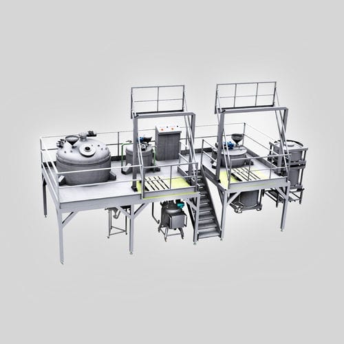 Ligne de production pour produits cosmétiques - Dumek - simple
