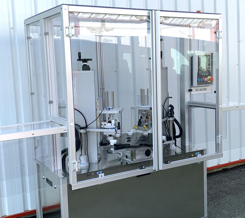 Thermoscelleuse en continu - TCE260PR - EMBATHERM OPERCULES - automatique / pour opercules pré-découpés / pour l'industrie agroalimentaire