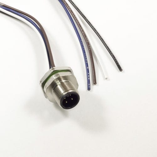 Connecteur de données - Alpha Wire - d'alimentation électrique / M12 / M8