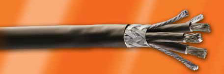 Câble électrique de données - Alpha Wire - RS-232 / blindé / flexible